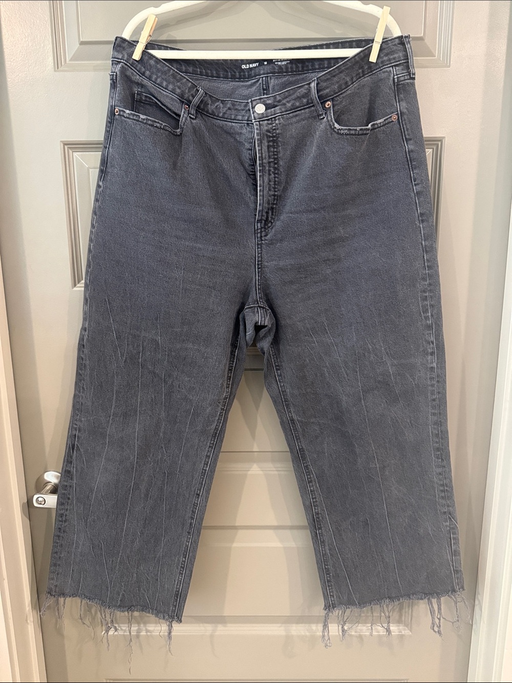 Old Navy Men's Washed Black Relaxed Jeans